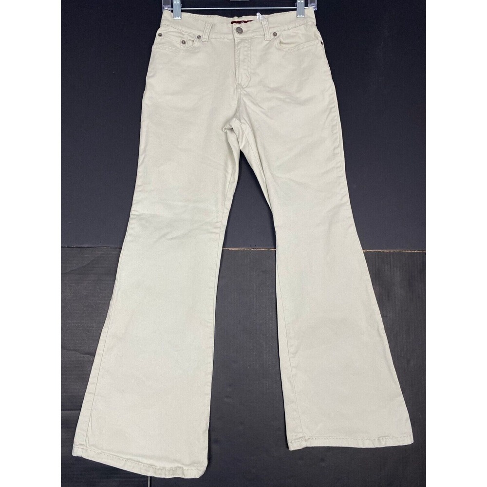 Jordache LO-RISE STRETCH Women's Jeans size 16 regular color Beige.